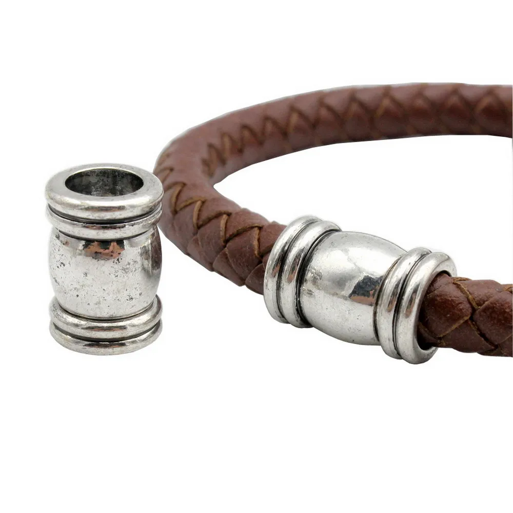 
 Магнитные застежки и застежки для изготовления браслетов, прочная Магнитная функциональная металлическая застежка для шнура, корпус с отверстием 8 мм  