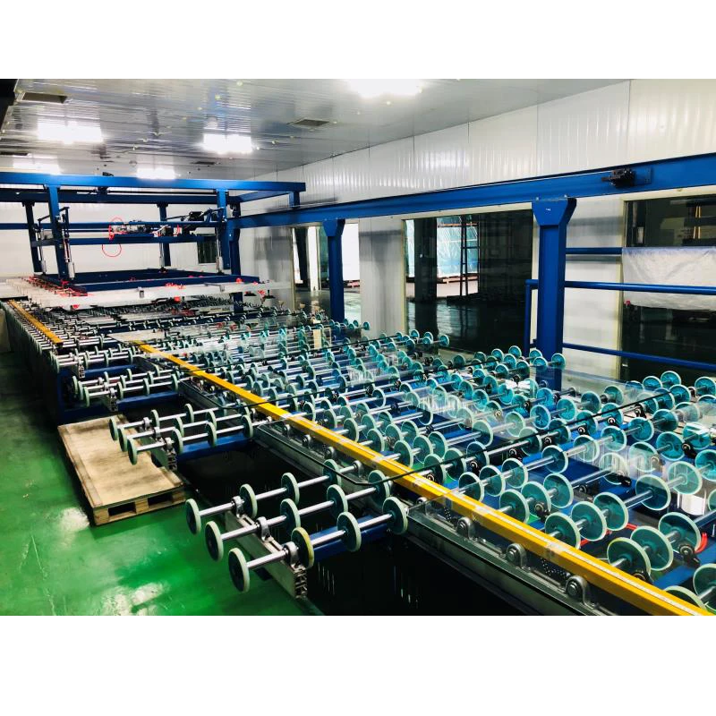 Full Automatic Flat Glass Laminating Line with air tank Autoclave System