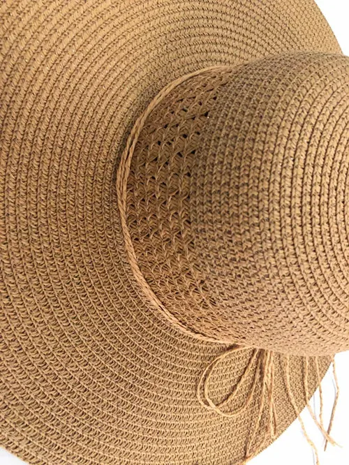 Floppy Straw Hat Large Brim Sun Hat Women Summer Beach Cap Big Foldable Fedora Hats For women Girls