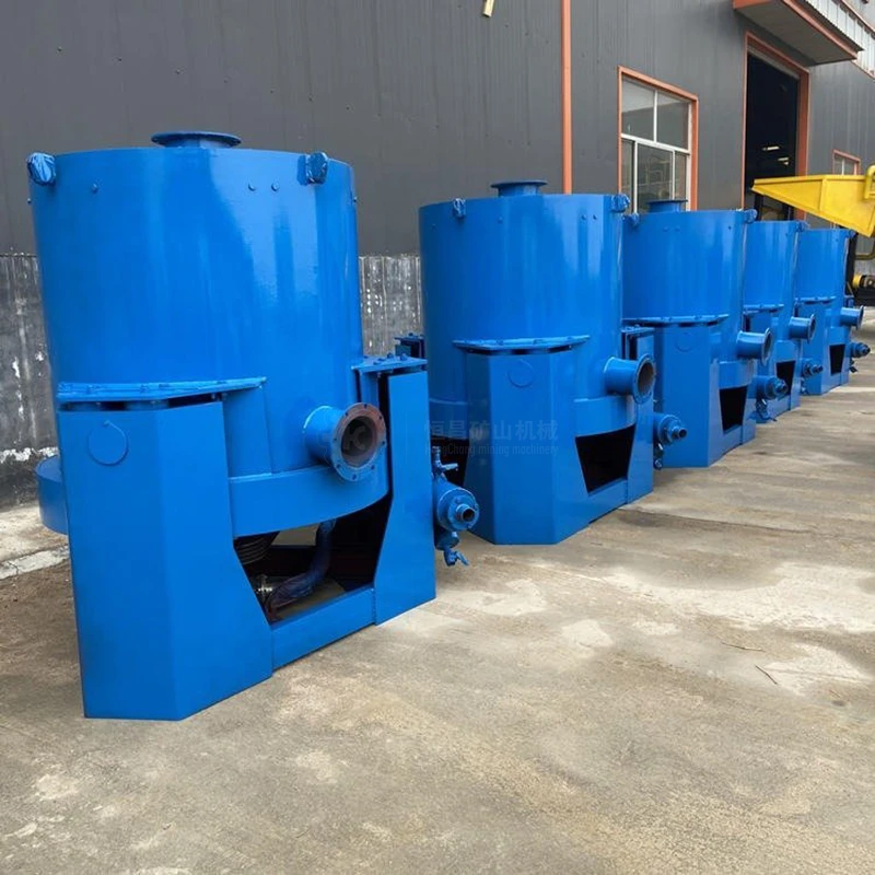 High Recovery Gold Centrifugal Concentrator for Gold Alluvial Mineral Separation