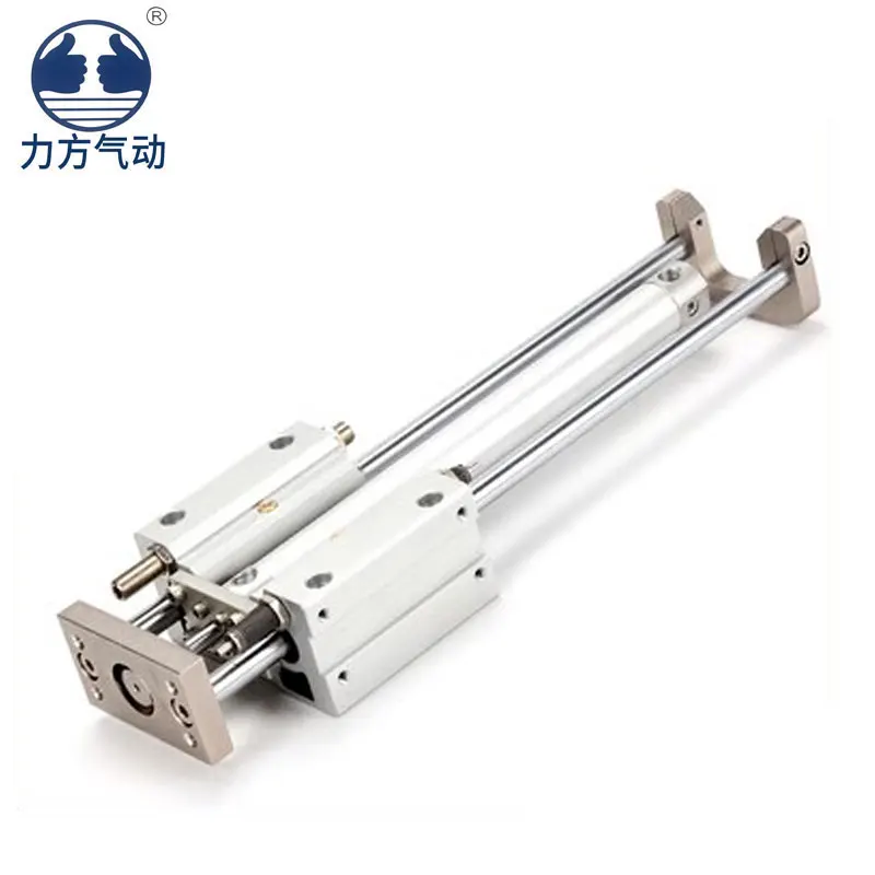 SMC cylinder MGGMB20/MGGLB20 series linear bearing double guide rod basic type cylinder