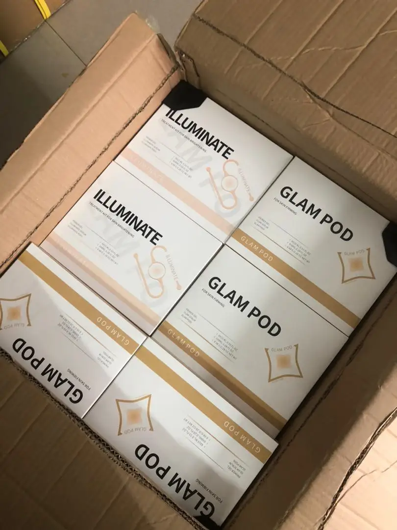 Consumable Bright Glam Retouch Revive Balance Hydrate Detox Pods Oxygen Kits Capsule Gel Cartridge Cap For CO2 Bubble Machine