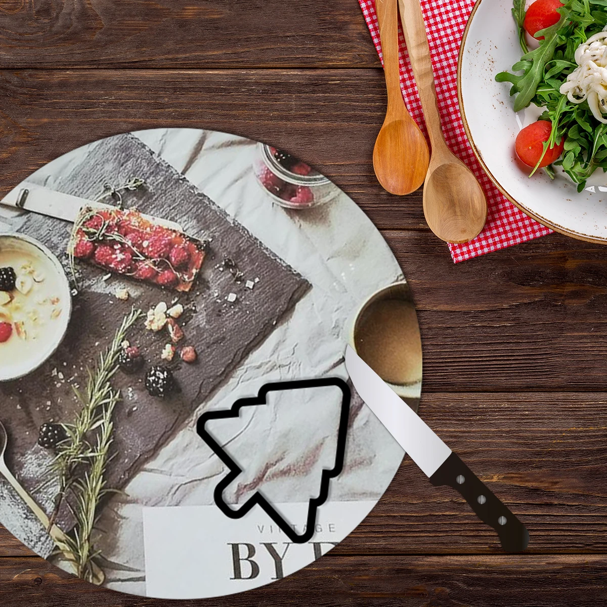 Коммерческая кухонная доска закаленная разделочная Ресторан очень большие разделочные