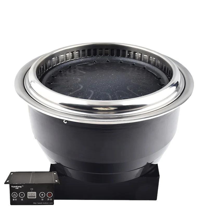Gourmet Sale Japanese Korean Charcoal Bbq Grill Smokeless Barbecue  Indoor Table Top Commercial Bbq Grill For Restaurant