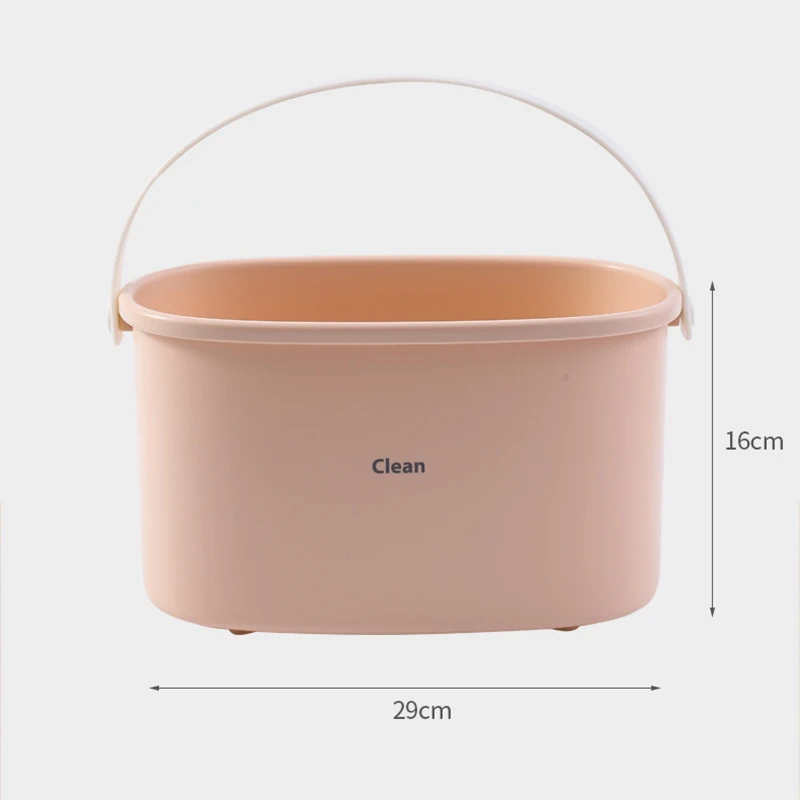 Wholesale durable plastic PP storage basket with handle