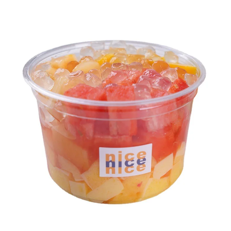 Wholesale Party Supply ECO Friendly Disposable Heart Plastic Ice Cream Mousse Desert Cup Mini Dessert Cups