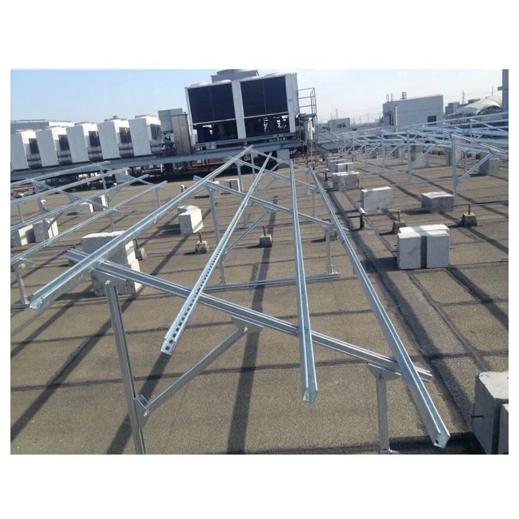 Hot sell solar roof mount ballast brackets system for Bermuda photovoltaic power plants 2kw 3kw 5kw 5kw 5kva 10kw 20kw 12kw 30kw