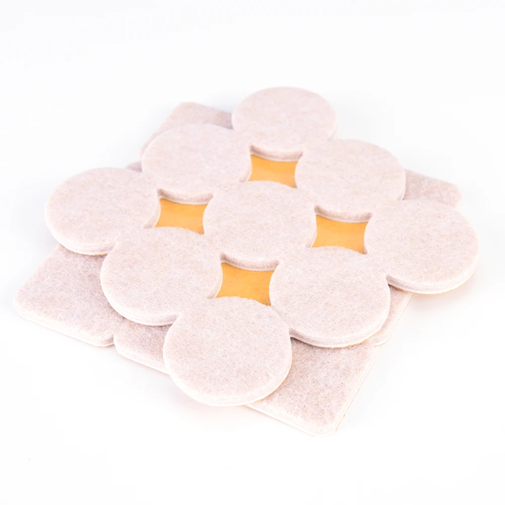 
Hard Surfaces Reduces Noise Round Self Adhesive Furniture Scratch Protector Rectangle Felt Pad 