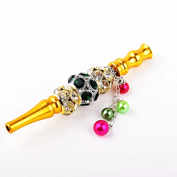 Wholesale Fancy Jewelry Alloy Hookah Mouth Tips Chicha Mouthpieces Smoking Accessories