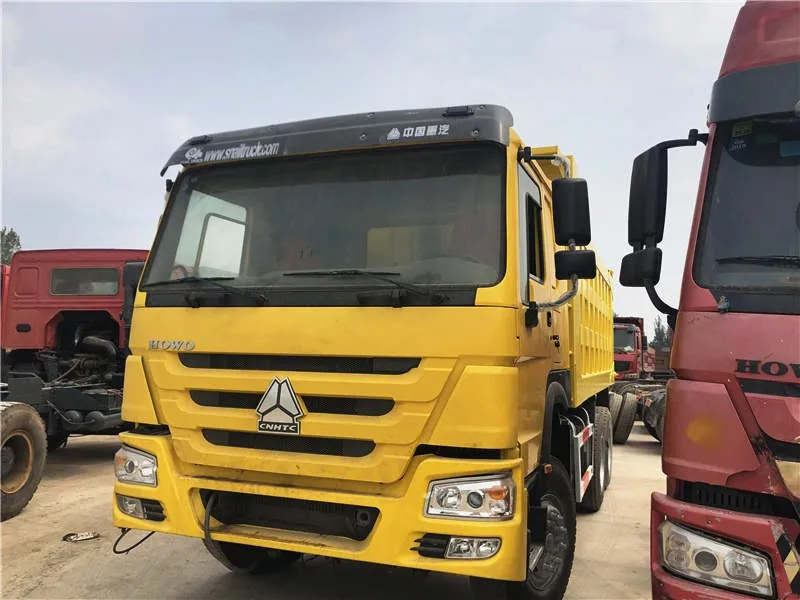 Howo Tipper Sinotruk Sinotruck 6X4 Dump 375Hp 2020 Brand A7 2019 30 Tons Dumper Used Dump Truck