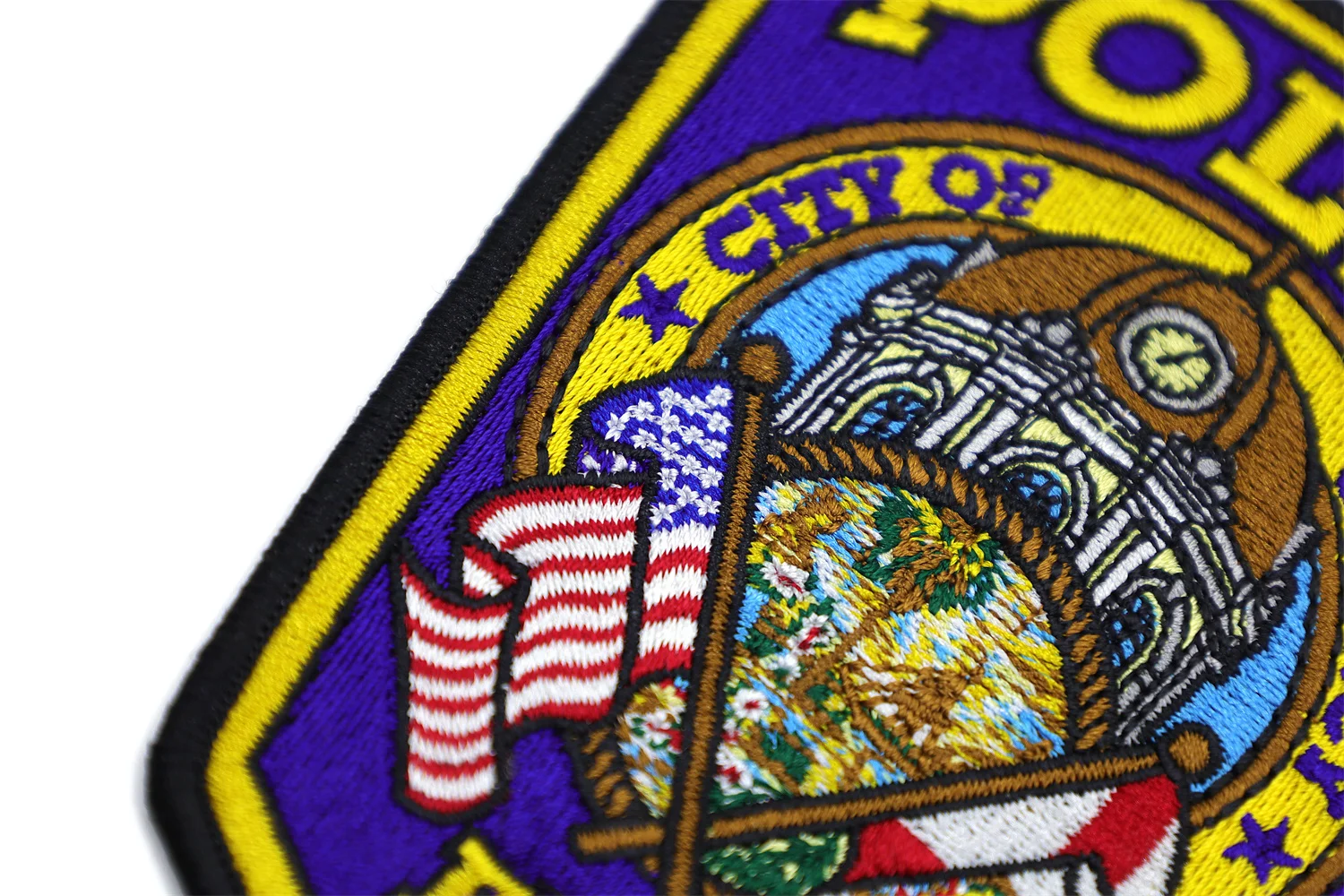 Custom Fabric Embroidered Patch Badges Sew On Embroidery Patches Clothing Woven Patch Customized Woven label No reviews yet