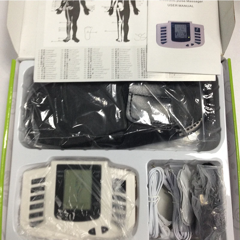 Electrified Pressure Point Therapy Tens Muscle Relax Acupuncture Therapy Pads Machine Pulse Vibration Foot Spa Massager