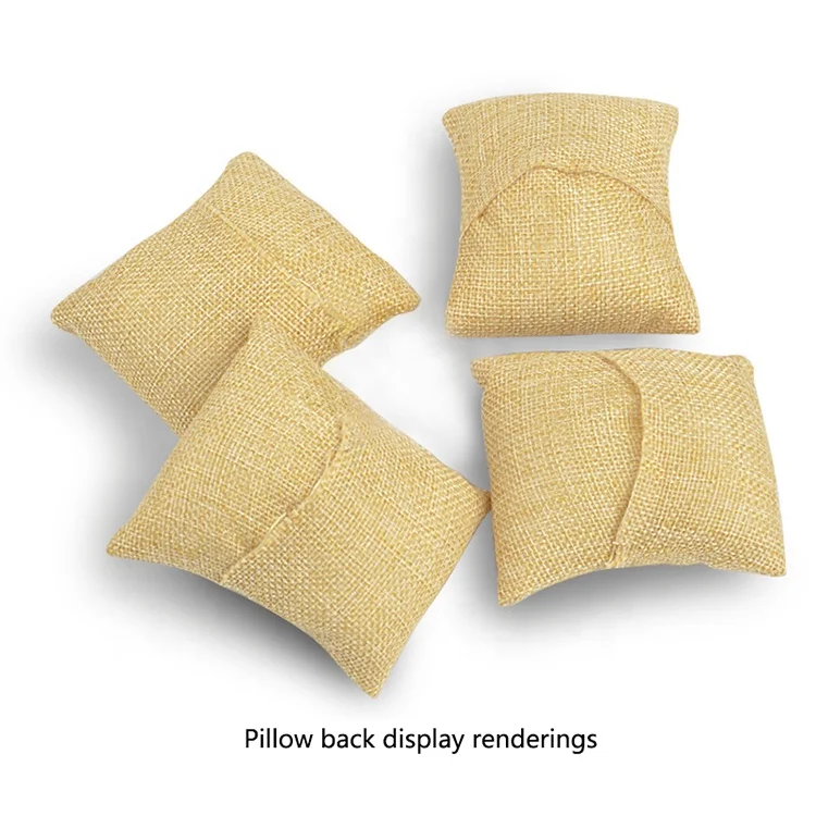 Suede Watch Cushions Pillow for Case Storage Box Wrist Watch Bracelet Display Stand Holder Organizer