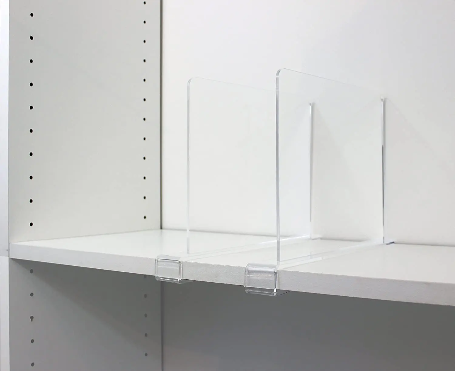 Closets Separators Organizers, Plastic Shelves, Base Kitchen Cabinets Storage Clear Acrylic Closet Shelf Dividers