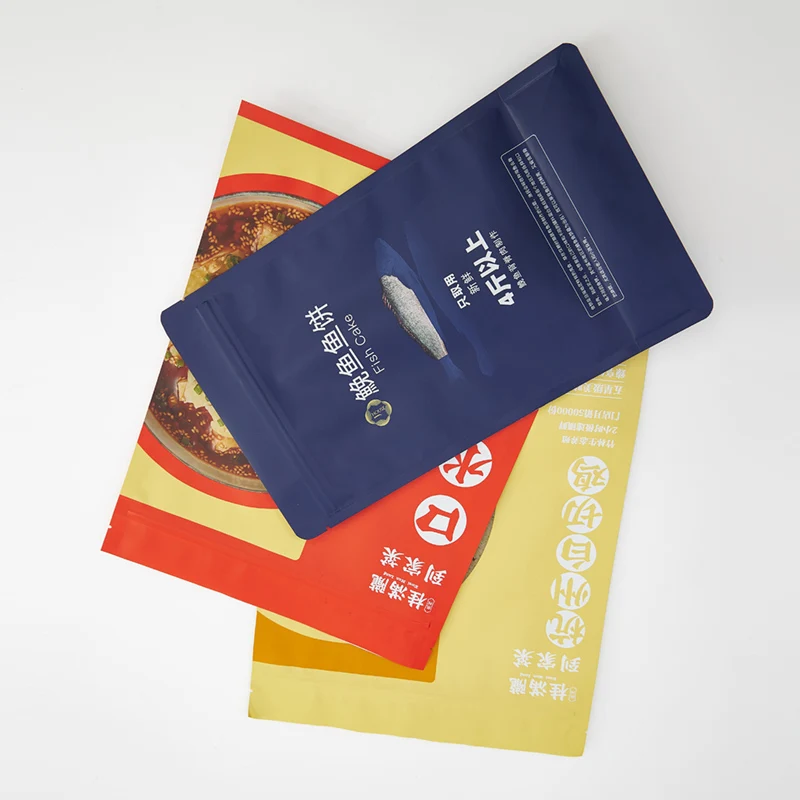 Biodegradable Food Grade Plastic Shaped Candy Food Packaging Clear Stand Up Food Bags