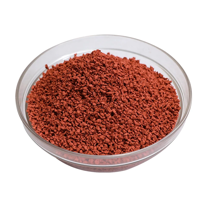 High Quality  SBR  Rubber Granules to Fill the Artificial Lawn Non-toxic Rubber Crumb For Sports Field