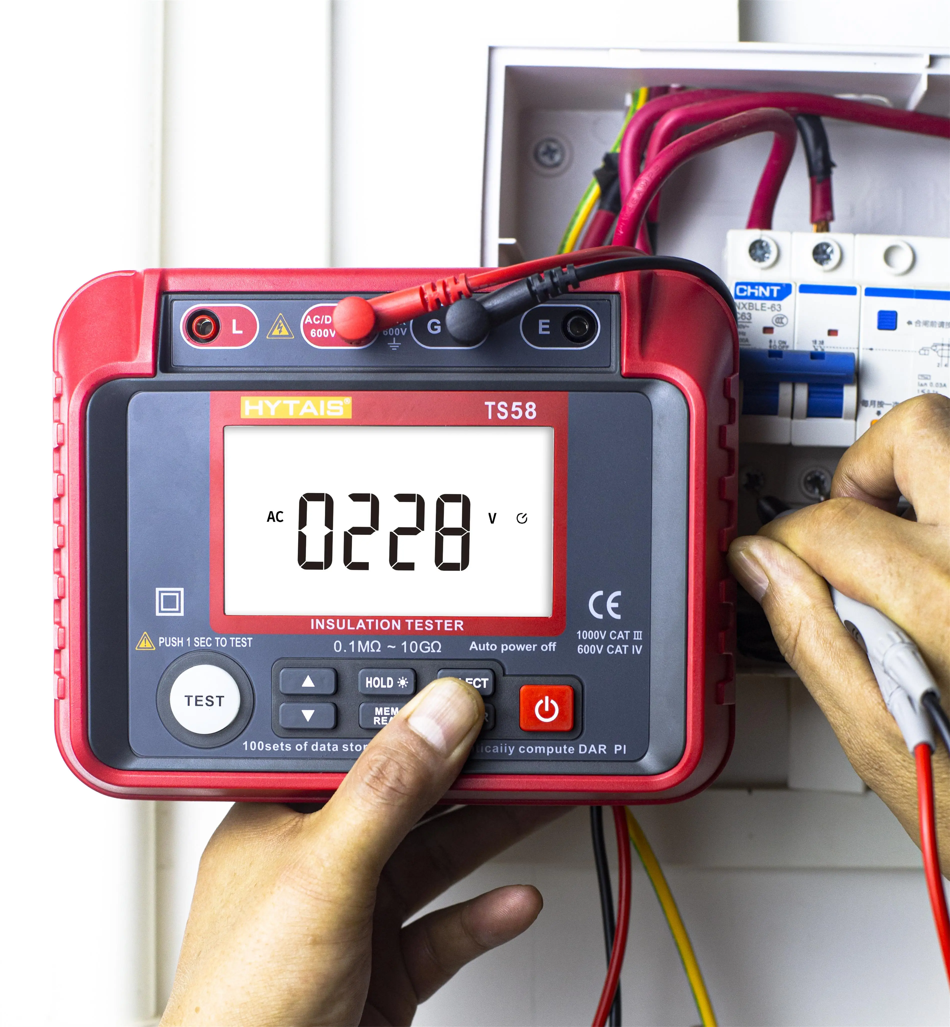 Insulation Tester Megger High Voltage Insulation Tester 1000v Insulation Resistance Tester Megger