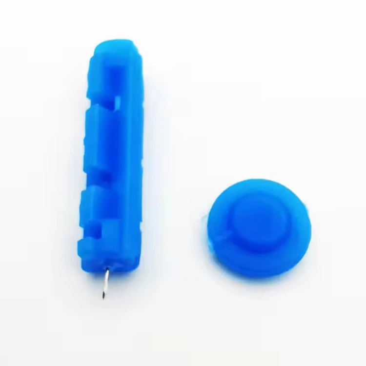 Medical Stainless Steel 21G 23G 26G 28G 30G Single use Disposable Sterile Twist Top Blood Lancet