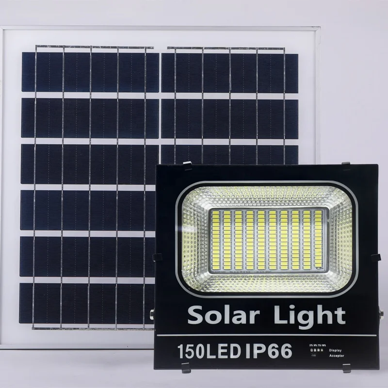 LED Solar Flood Light 50W Equivalent Outdoor Color Changing Dusk to Dawn RGB Smart Floodlights