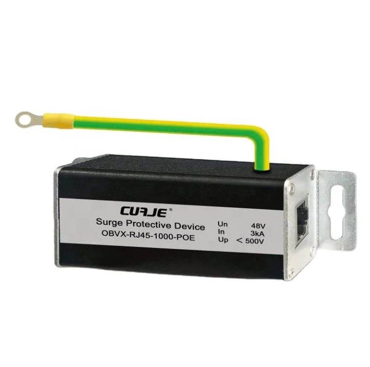 data lines Rj 45 surge protector RJ45 lightning surge protector