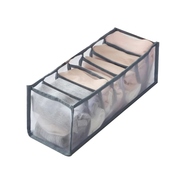 Factory Wholesale Socks Nylon Mesh Storage Box Underwear Organizer