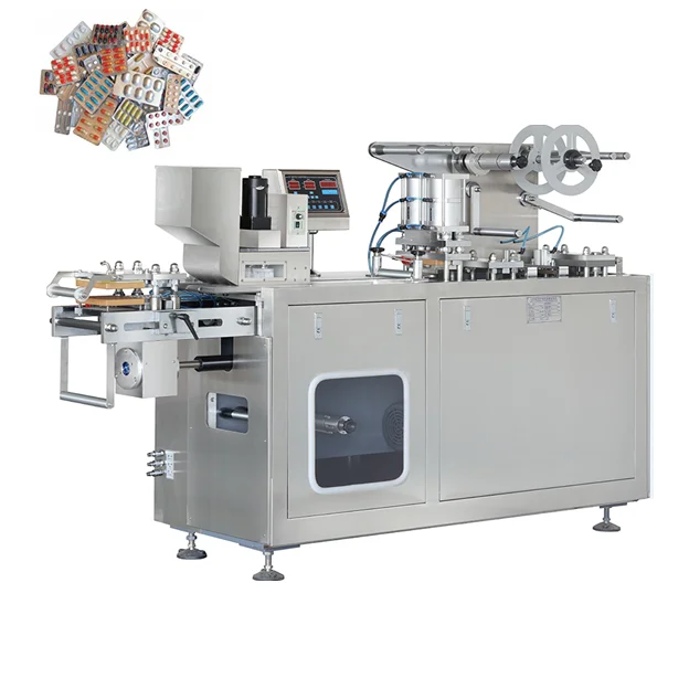 DPP 140 automatic small alu alu pvc pill Blister packing machine