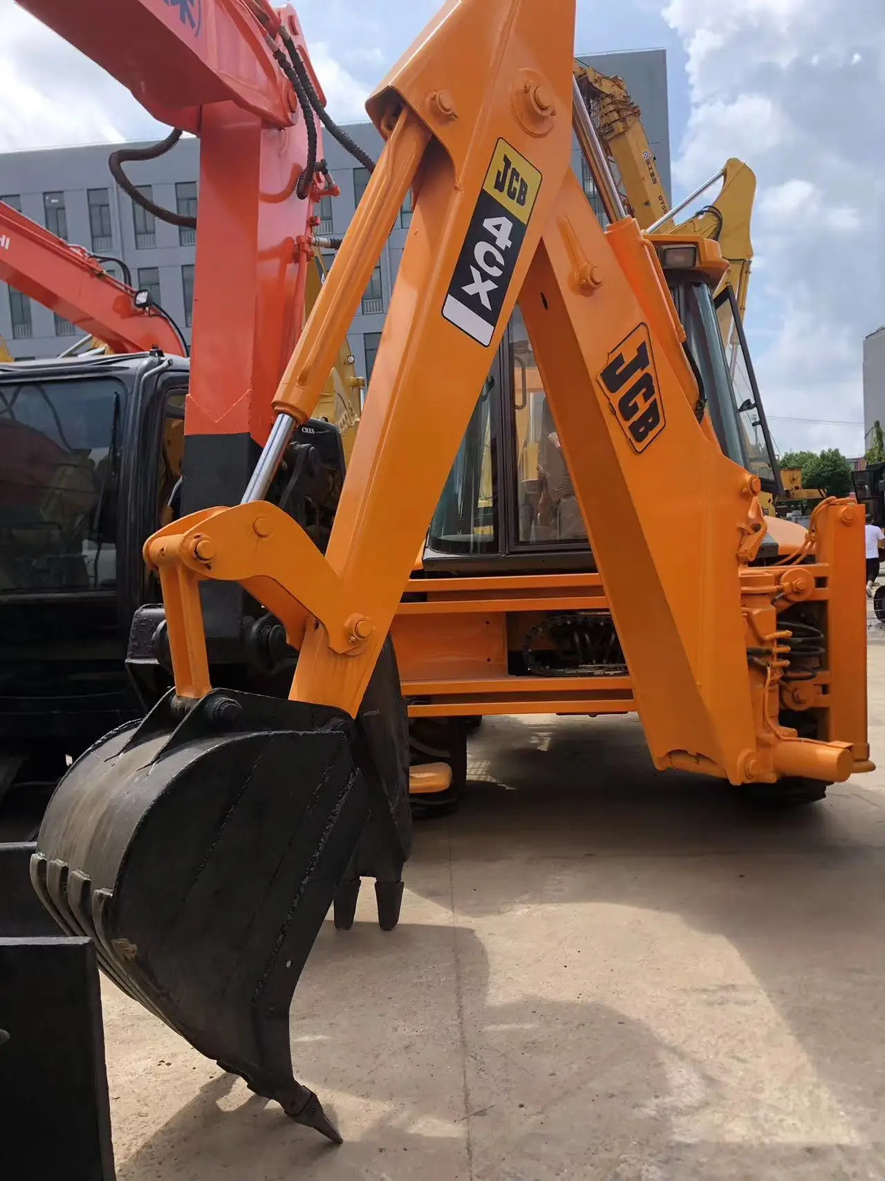 Новый экскаватор-экскаватор погрузчик 4x4 JCB 4CX 3CX дешевая низкая цена