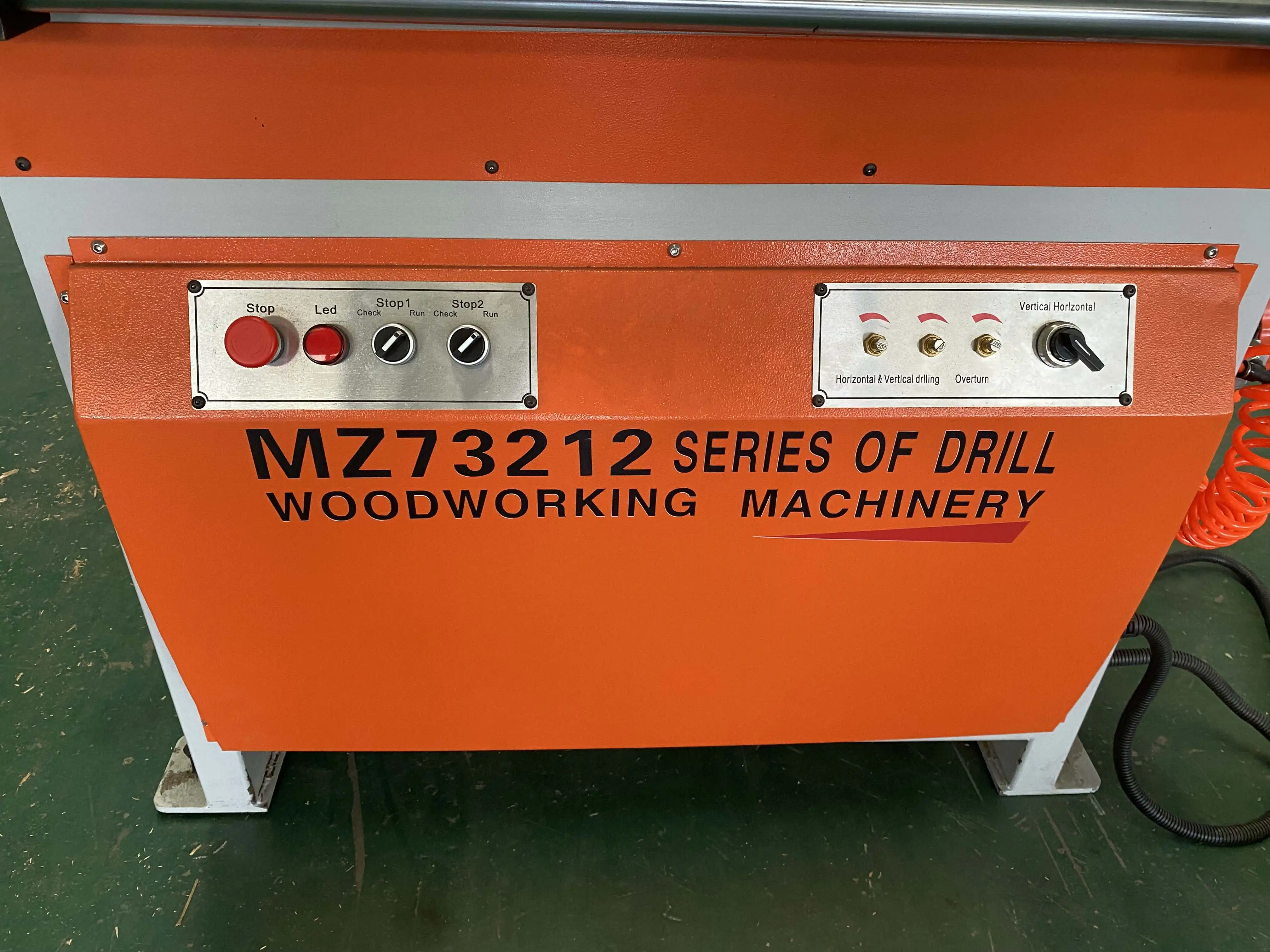 Double-line Carpenter Multiple Drilling Machine Wood Boring Machine Drilling Machine