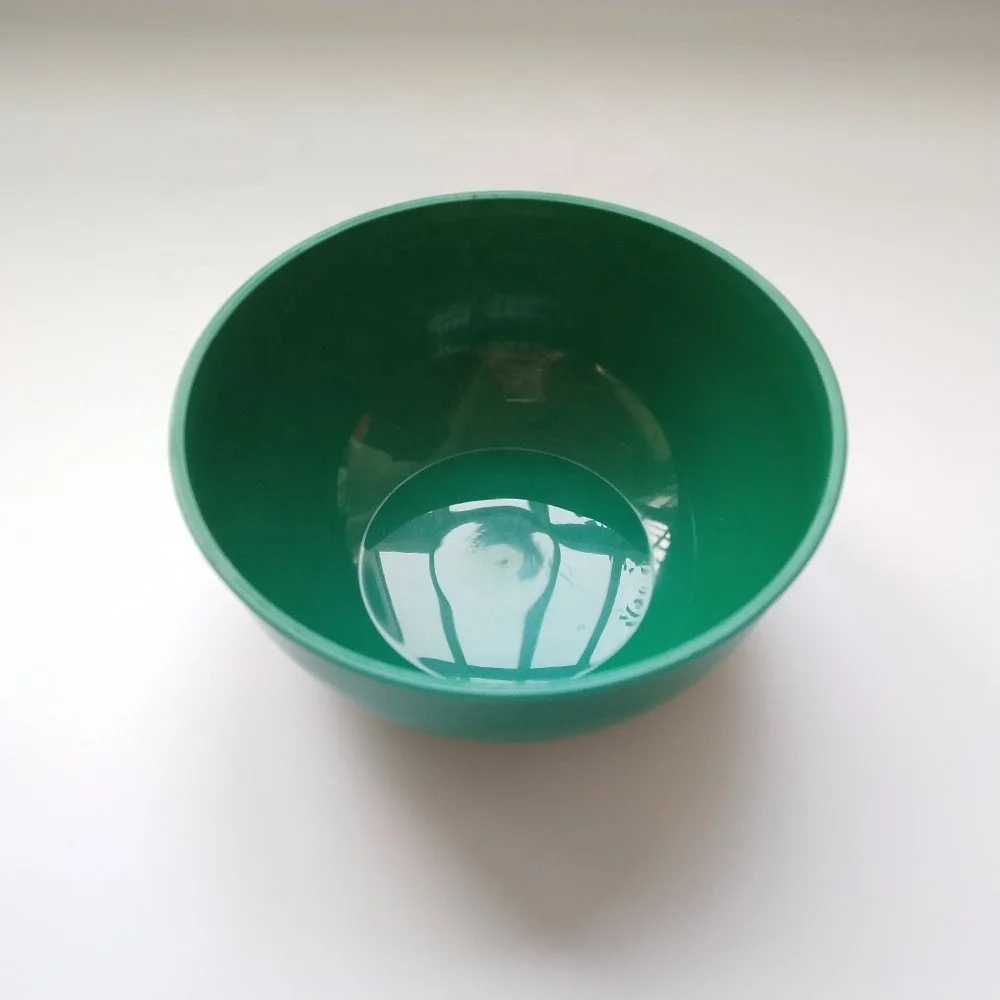 China medical product surgical instruments round green bone bowl for operating room use