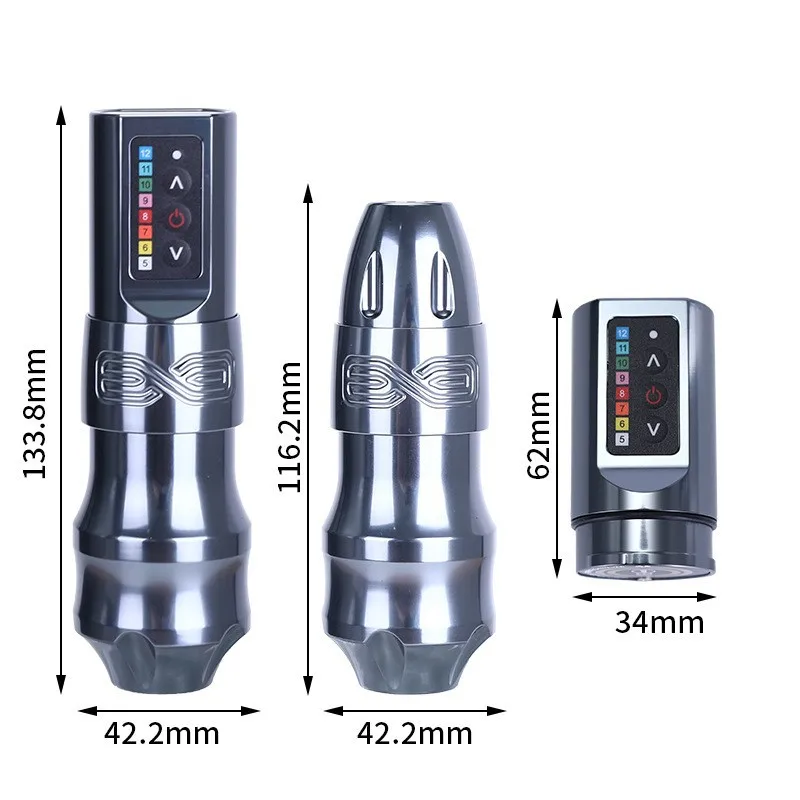 Factory Supply Professional XNET Exo Wireless Tattoo Machine Pen Tattoo Pen Flux machine  kit for Artist Body Art