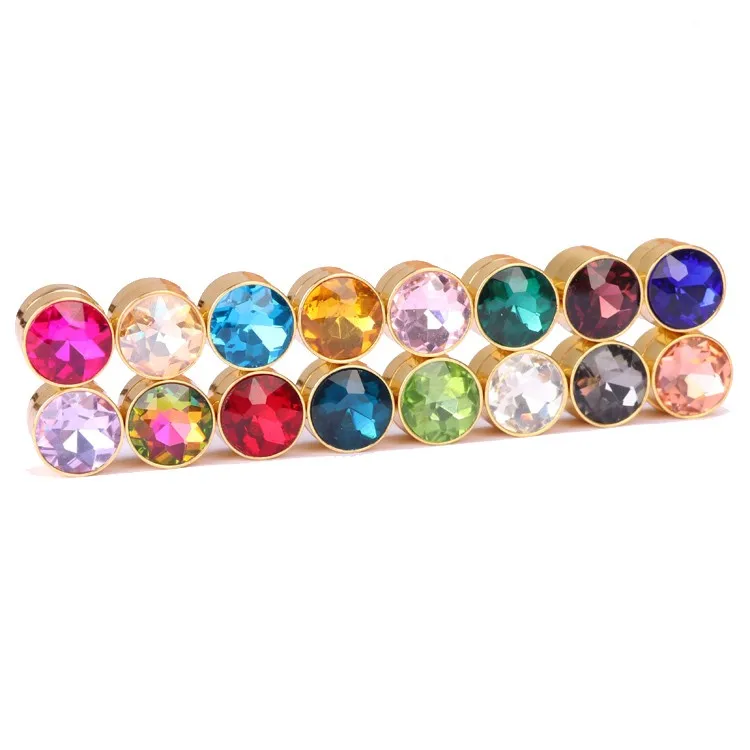 RTS Magnet Hijab Rhinestones Pins Muslim Women Malaysia Strong Scarf Hijab Accessories Pin Magnetic Remstone Brooch