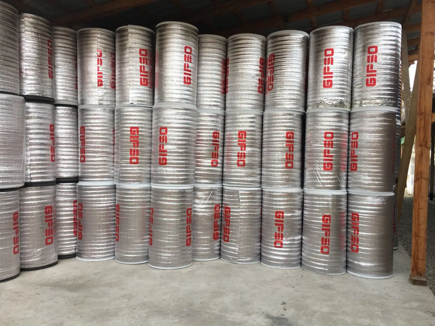Hongde Metal Roll Building Insulation Heat Reflective Plastic Film