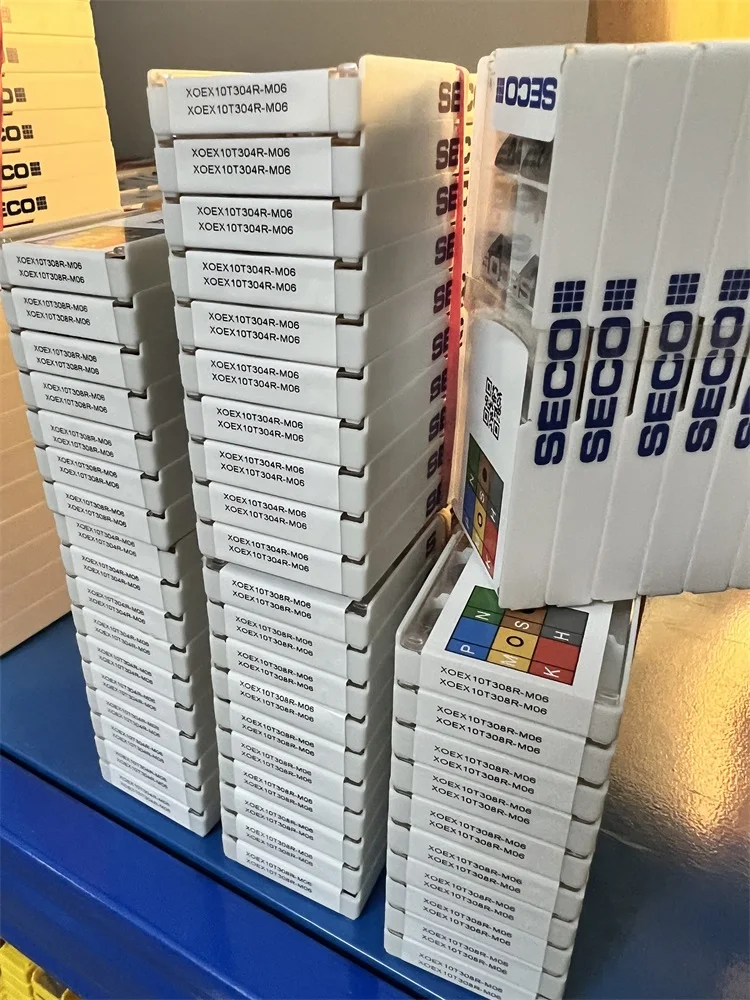 cnc precision part machining turning milling tungsten carbide tips 150.10-4R6-16 T25M SECO original milling cutter