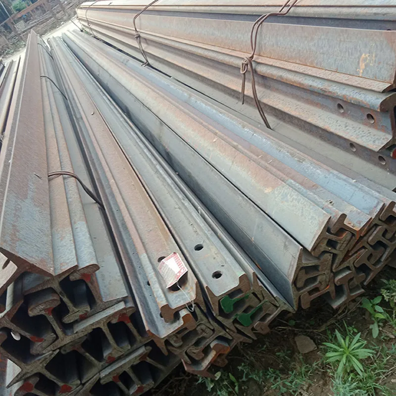 R65 R60 R59 Q235b Light Steel Rails Heavy Train Railway Railroad Steel Rails