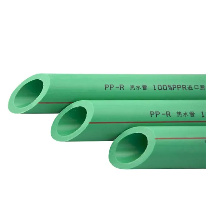 OEM 100% Virgin Material Green/Grey PPR Pipe with red line16-32mm PPR Water Pipe