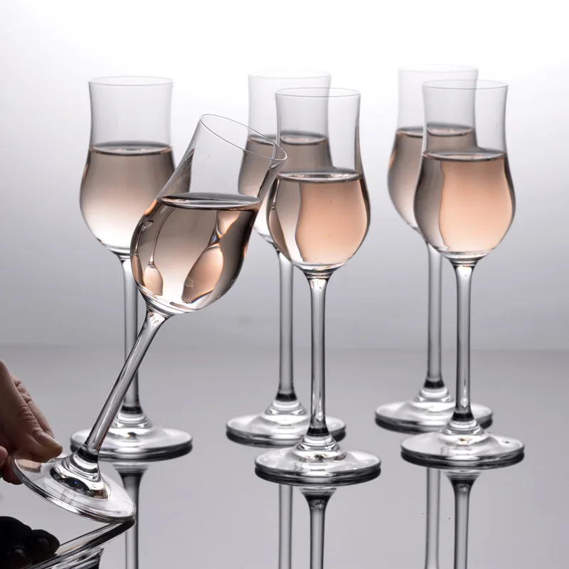 100ml free-lead crystal cold cut glass process 1 oz shot glass IDELITA shot glasses set with 6 cups