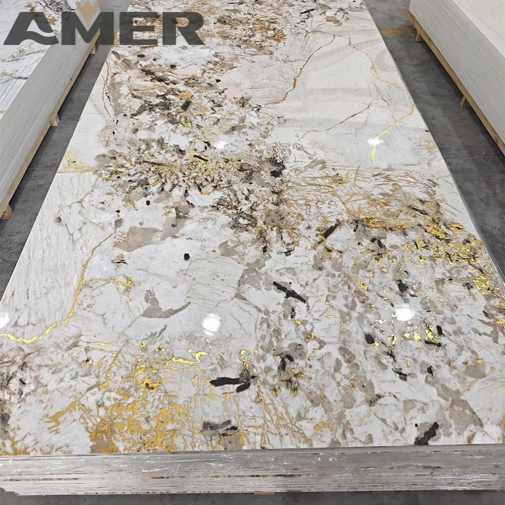 Factory price Wholesale Price Mirror Wall Decor Wall Panel PET Bamboo Wood Fiber Wood Veneer Board