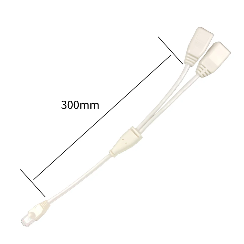 Rj45 Male To 2 Female Rj45 Splitter Ethernet Lan Network Adapter Cable Splitter Rj45 8p8c Lan Converter Cable cat5 cat6 extend