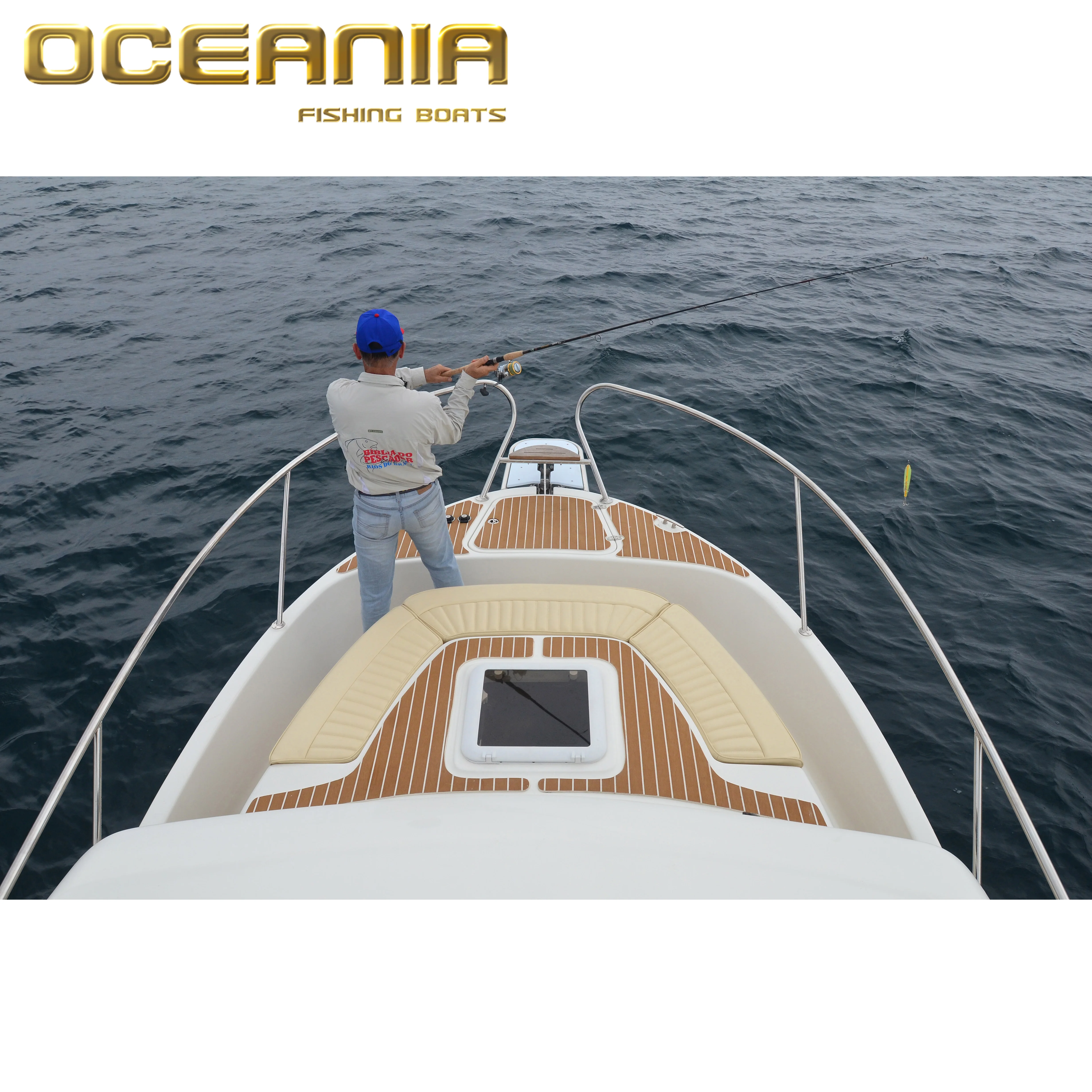 OCEANIA 32WA Luxury fiberglass fishing boat