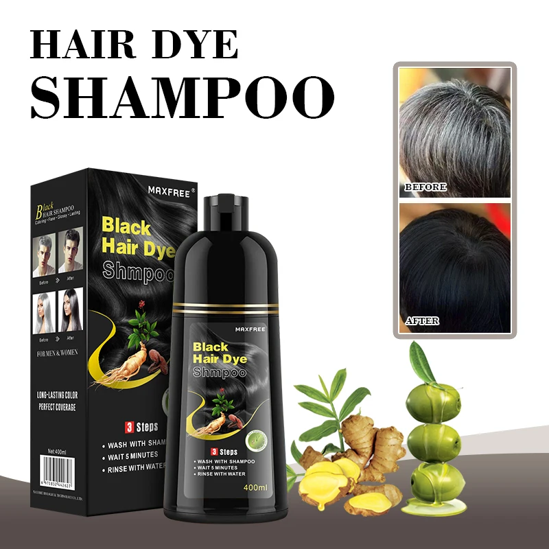 Hair Black Shampoo Hair Dye Shampoo For White Black Hair Color Dye Shampoo