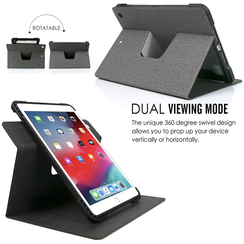 Чехол JUNCHI из синтетической кожи на магнитной застежке Air 4 10 9 de Folio 2 для iPad 7