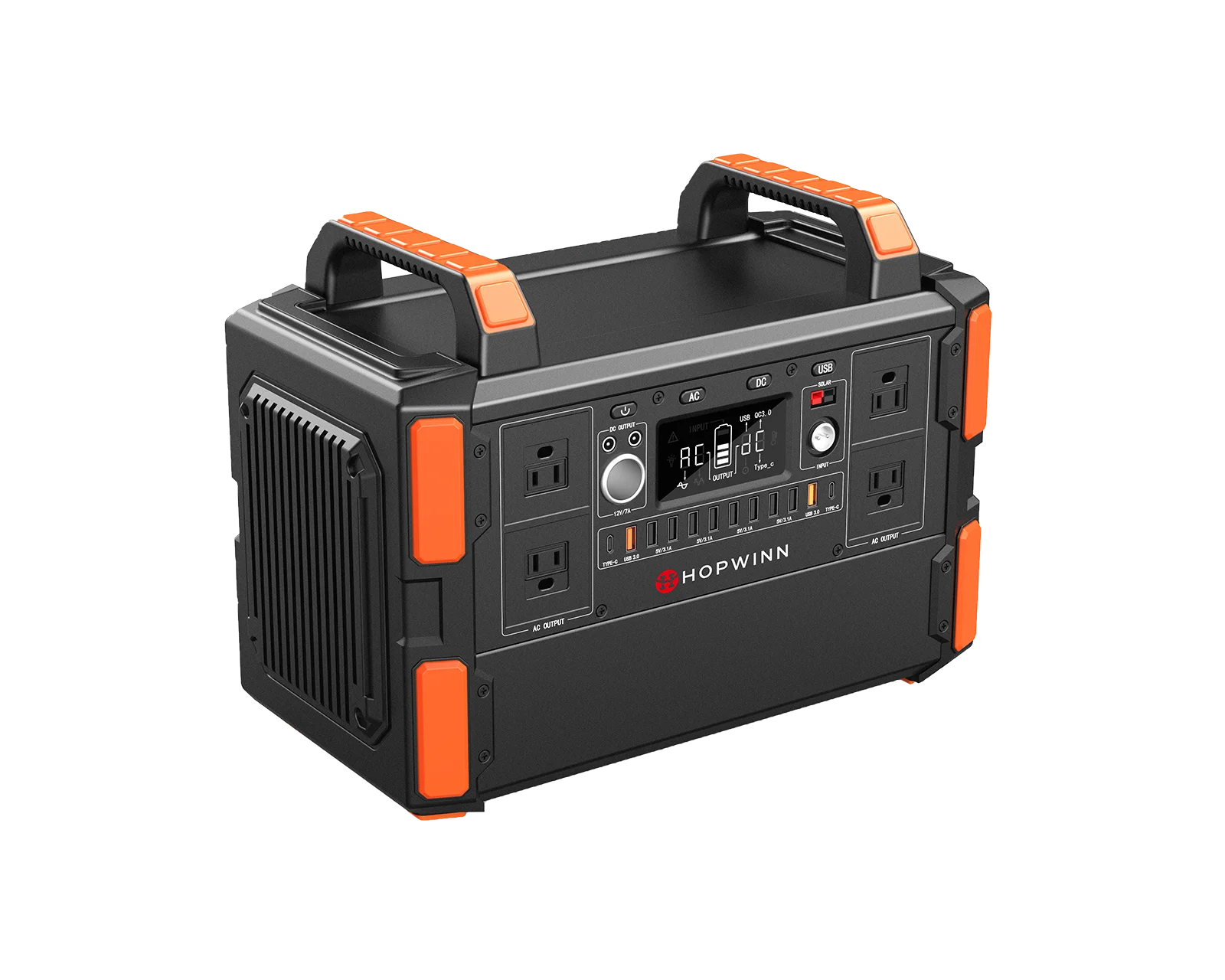 New High Quality LifePO4 Battery 1000W 220V Fast Charging Solar Generator Power Bank Home Solar Generator