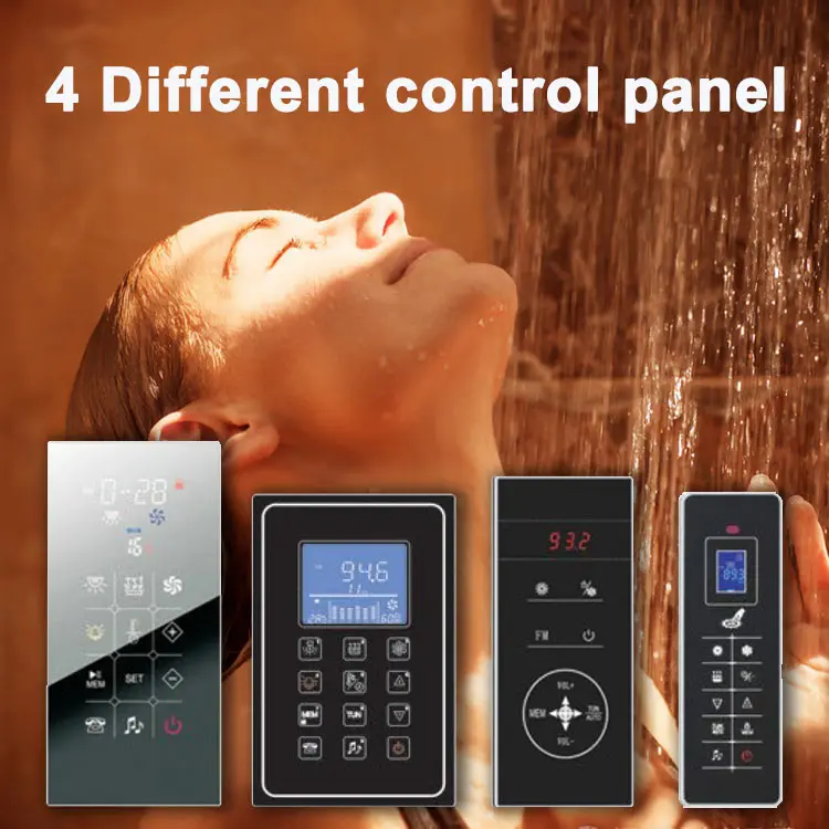 Smart Acrylic Showers Dry Sauna Bathroom Luxury Indoor Steam Rooms