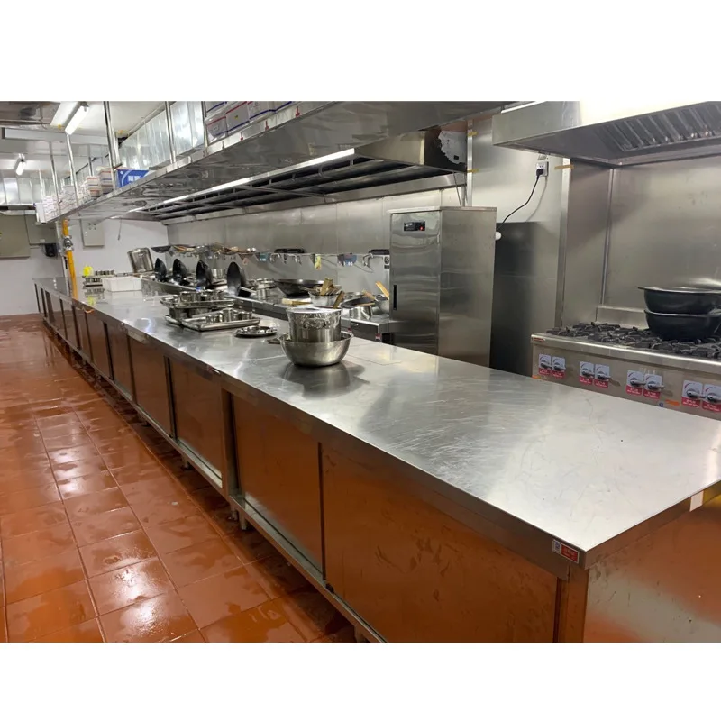 RTK Hotel Industrial  Kitchen Equipment Stainless Steel Restaurant Commercial Fast Food Kitchen Tools and Cooking Equipment