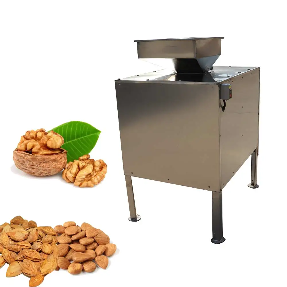 Top selling almond walnut hazelnut shelling machine nut cracking equipment nut sheller for sale