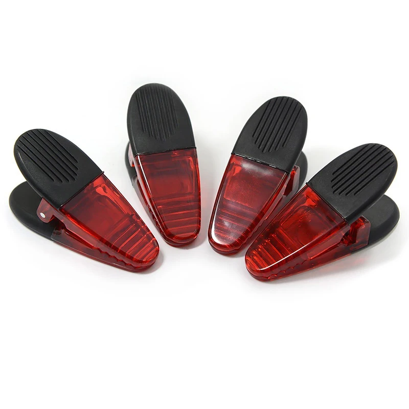 Customized Logo Plastic Magnetic Memo Clip / Fridge Magnet Clip / Paper Clip With Strong Neodymium Magnet