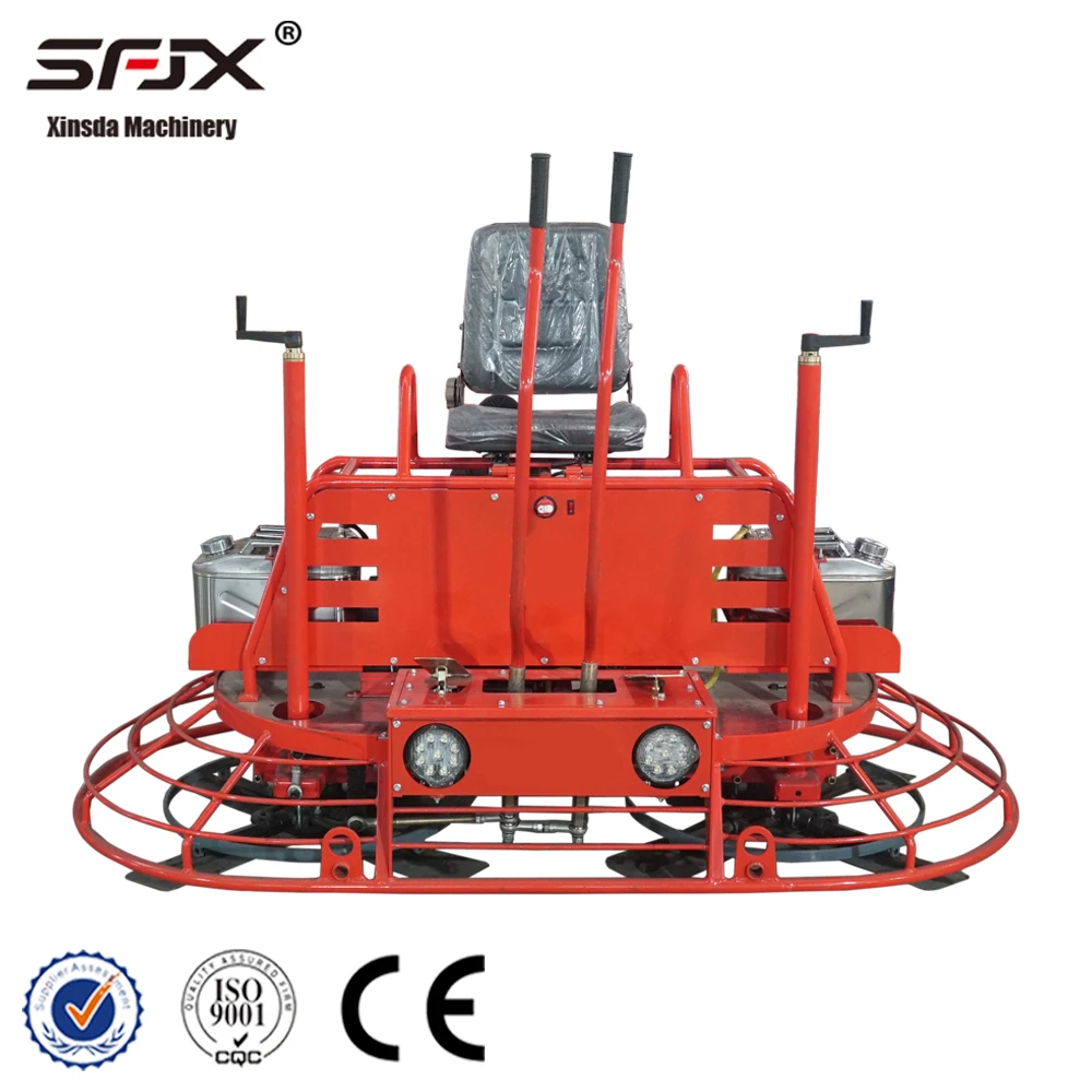 1000mm Honda GX690 24hp Gasoline Ride On Power Trowel machine
