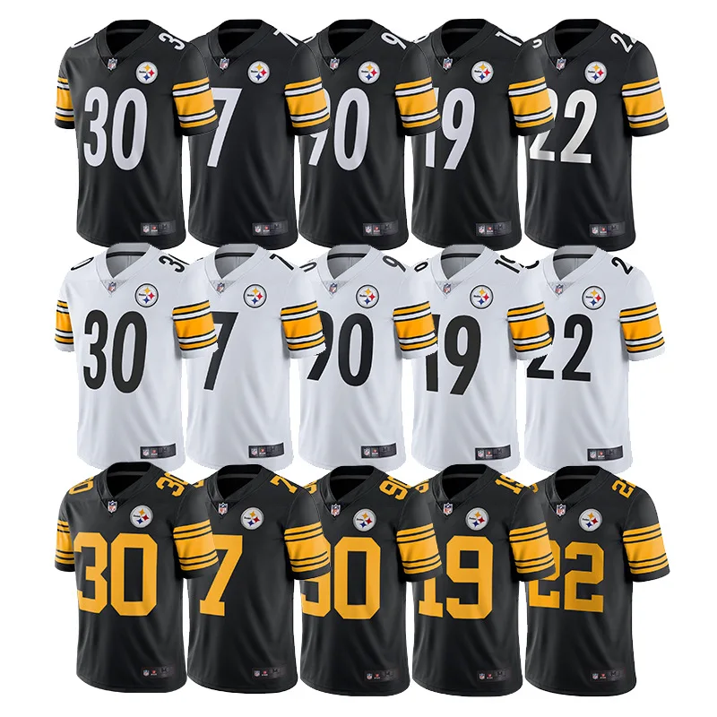 Высококачественные дышащие Трикотажные изделия с вышивкой для американского футбола, популярная форма для команд 32, трикотажная футболка для мужчин