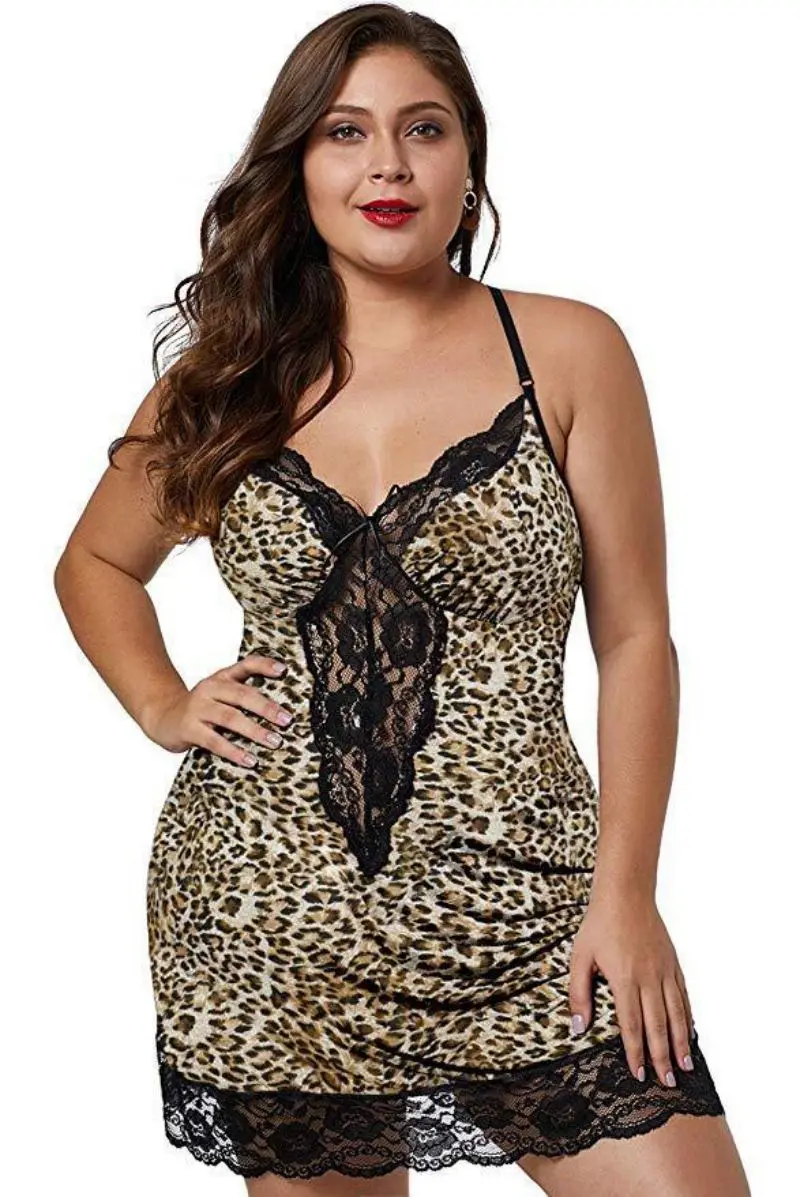 High Quality Sexy Babydoll Lingerie For Fat Women Plus Size Lingerie 6xl