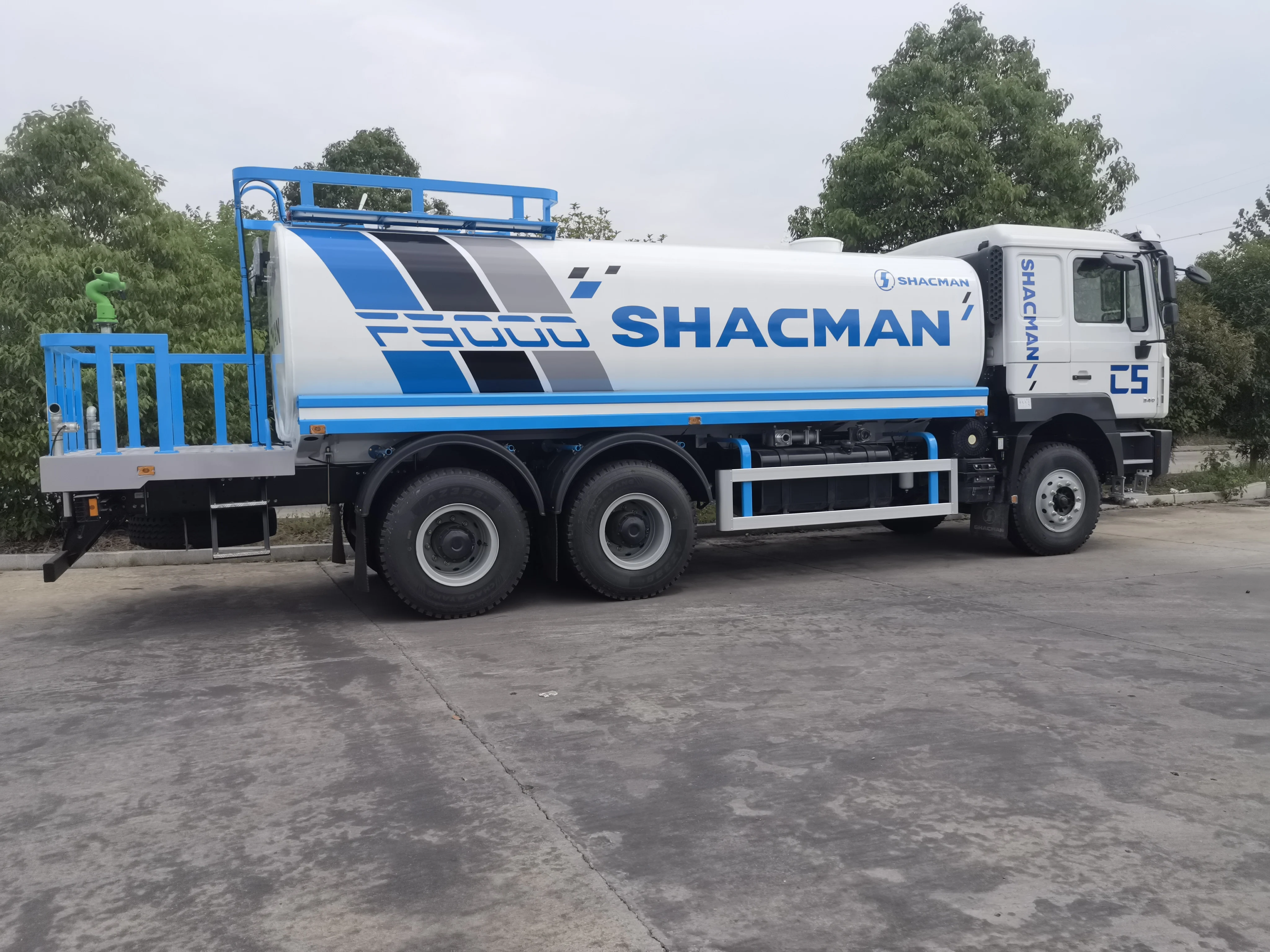 6x4 Автоцистерна Shacman дорожный разбрызгиватель воды полив тележка для очистки улиц